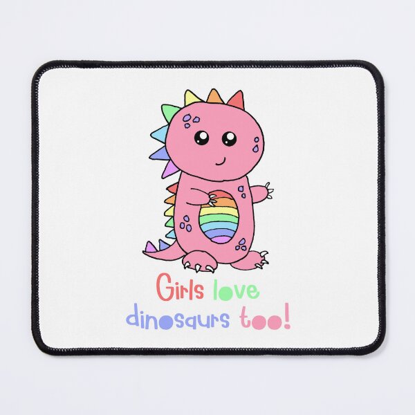 Aperçu de l'œuvre Les filles aiment aussi les dinosaures créée et vendue par ShellsCCC.