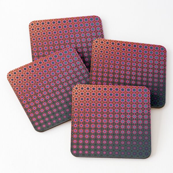 Item preview, Dark Purple Abstract Geometric Pattern designed and sold by theWeppen.