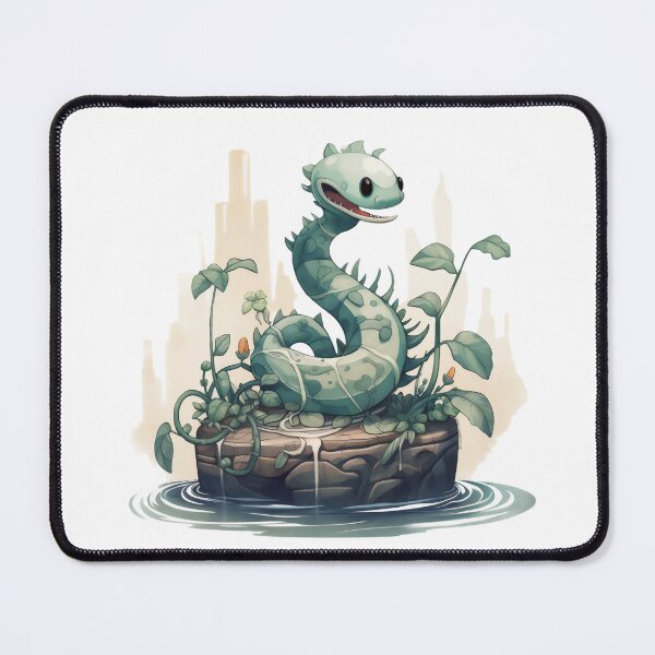 Item preview, Ogopogo waiting for his friend Nessy designed and sold by MuteEcho.