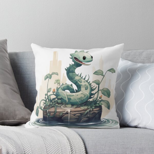 Item preview, Ogopogo waiting for his friend Nessy designed and sold by MuteEcho.