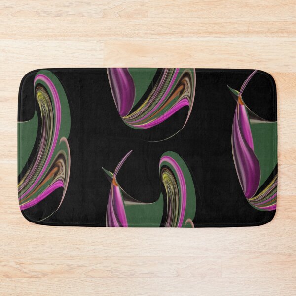 Item preview, Pink green abstract designed and sold by Arttygenenius.