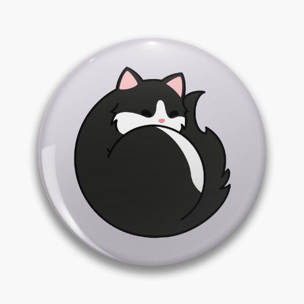 Item preview, Black Tuxedo Cat - Sleeping designed and sold by missnisa.