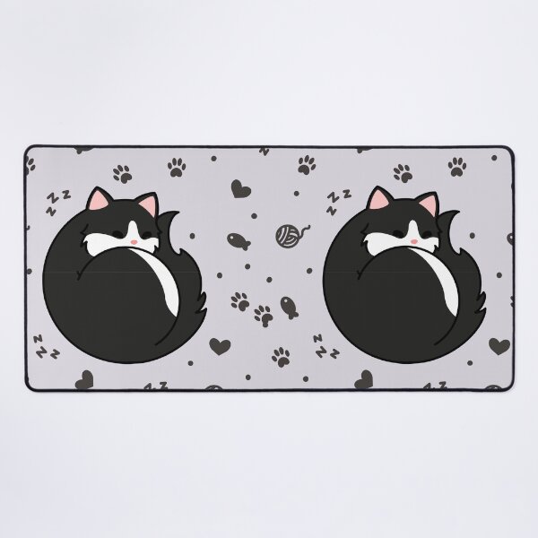 Item preview, Black Tuxedo Cat - Sleeping designed and sold by missnisa.
