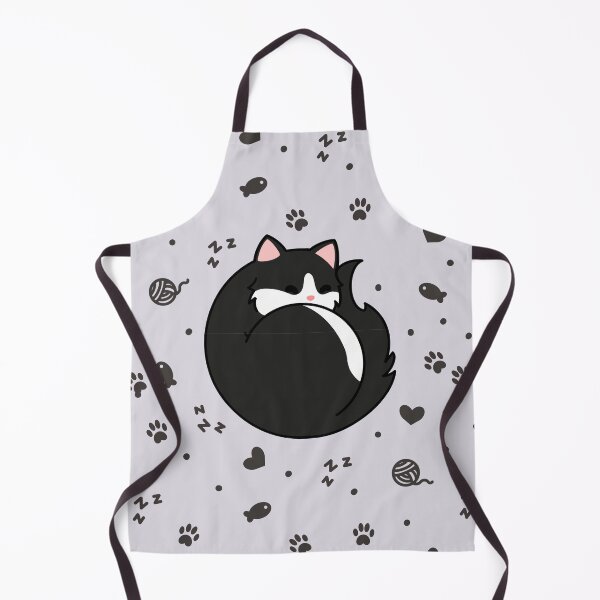 Item preview, Black Tuxedo Cat - Sleeping designed and sold by missnisa.