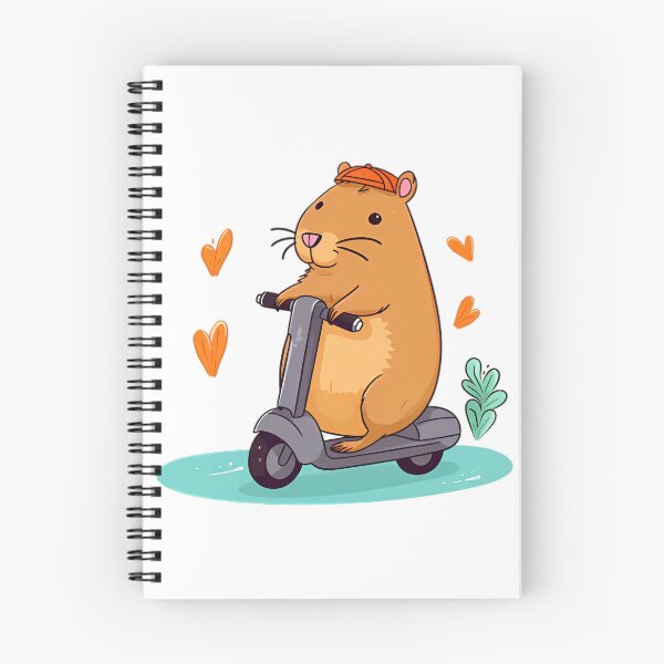 Item preview, Capybara on Wheels designed and sold by PetPrintPalace.