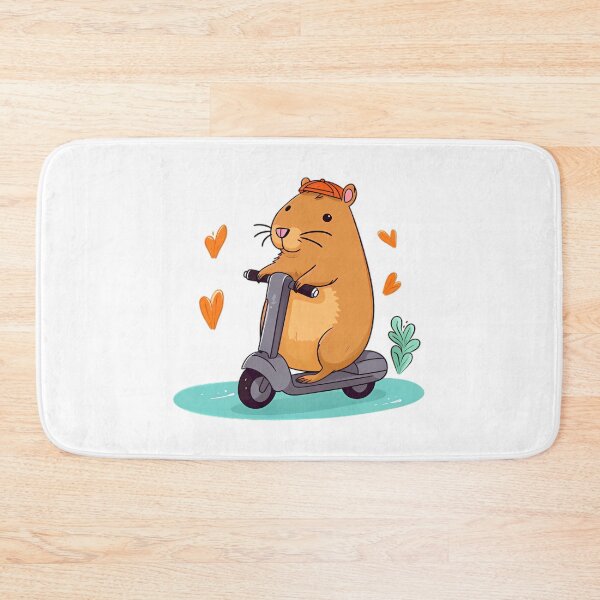 Item preview, Capybara on Wheels designed and sold by PetPrintPalace.