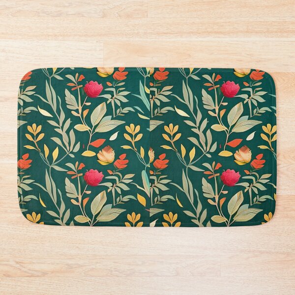 Item preview, green flowers designed and sold by jaquelinedejff.