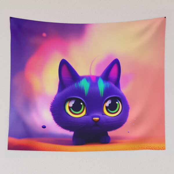 Item preview, Cute Cat Miaw 484 designed and sold by Hyper-Store.