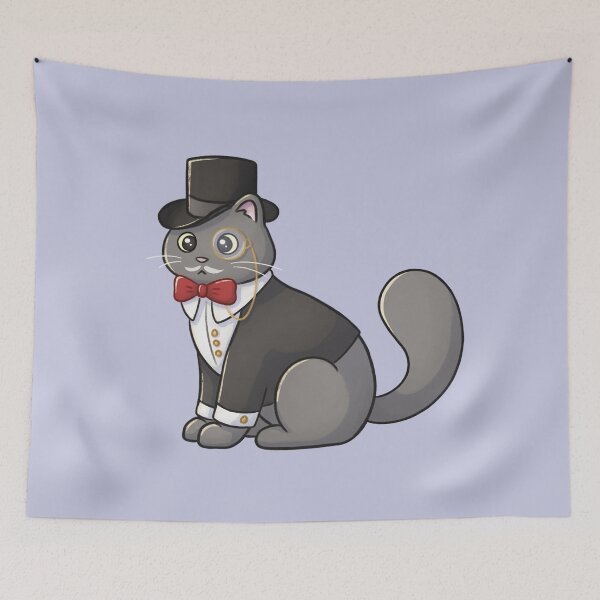 Item preview, Elegant Cat In A Hat designed and sold by Meowrye.