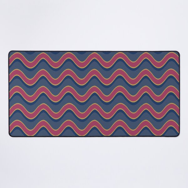 Item preview, Multicolor Faded Soft Retro Tones Mediterranean Waves designed and sold by simon-r-carter.