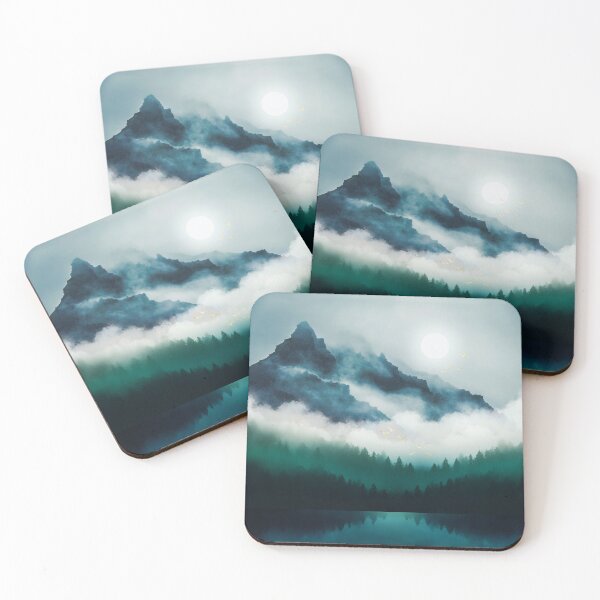 Item preview, Midnight Moon Reflection designed and sold by spacefrogdesign.