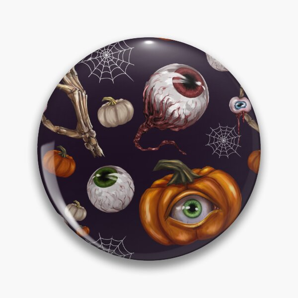 Item preview, Spooky Eyes, Pumpkin, and Bones designed and sold by Robin Mosher.