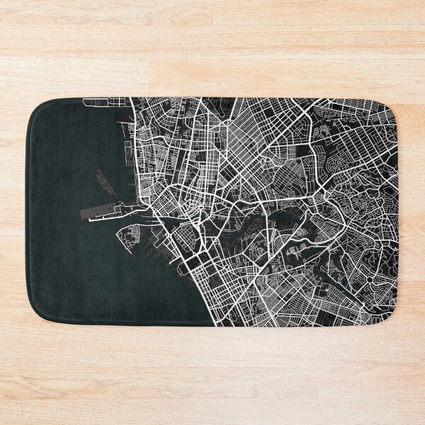 Item preview, Manila City Map of the Philippines - Dark designed and sold by deMAP.