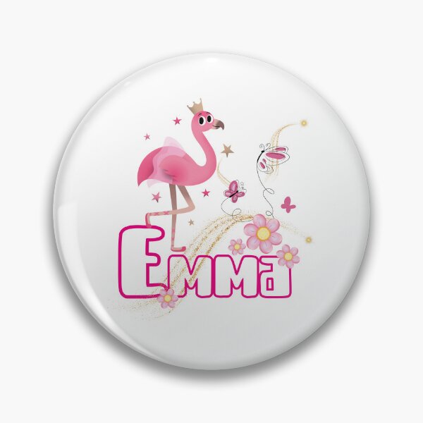 Item preview, flamingo personalized t-shirt, hi my name is Emma. designed and sold by maamonshe.
