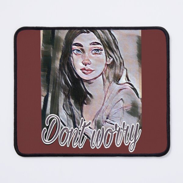 Item preview, Portrait of a girl - sadly beautiful : Don't worry - digital photo art designed and sold by kikidu21.