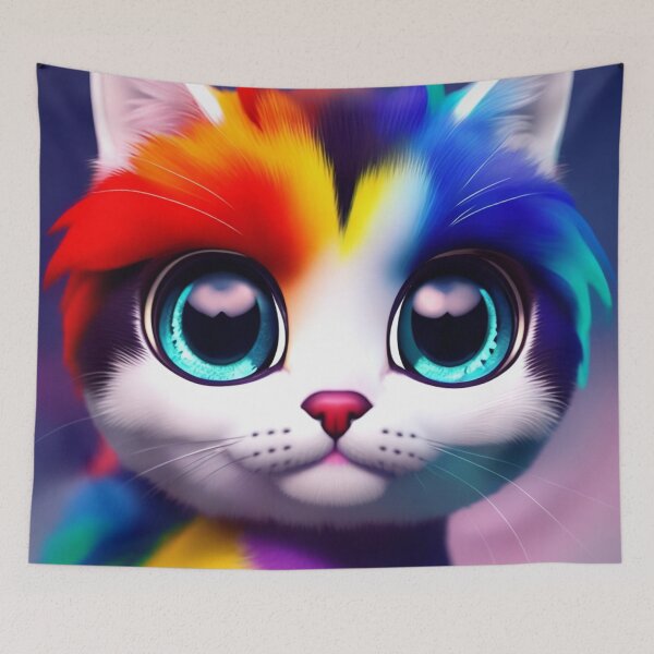 Item preview, Cute Cat Miaw 489 designed and sold by Hyper-Store.
