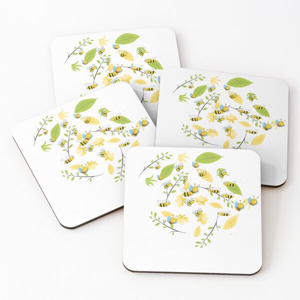 Item preview, Silver bees designed and sold by NewStyle44.