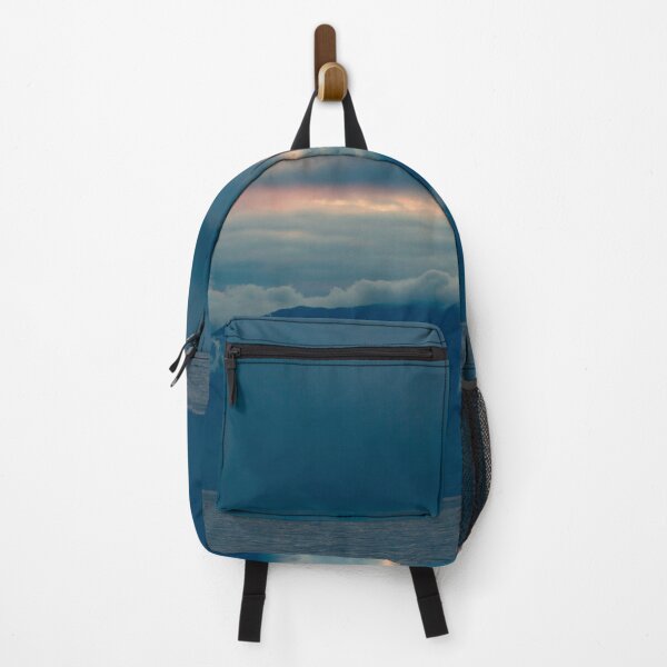 Item preview, Sunset and low clouds roiling over mountains designed and sold by Shizenkai.