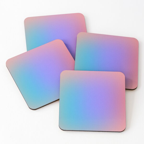 Item preview, Gradient Blue Green Pink Sticker Magnet  Print Card Design designed and sold by Saritas Boutique Shop.