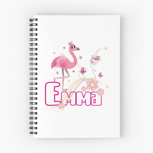 Item preview, flamingo personalized t-shirt, hi my name is Emma. designed and sold by maamonshe.