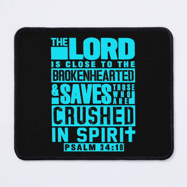 Item preview, Psalm 34:18 The LORD Is Close To The Brokenhearted designed and sold by plushism.