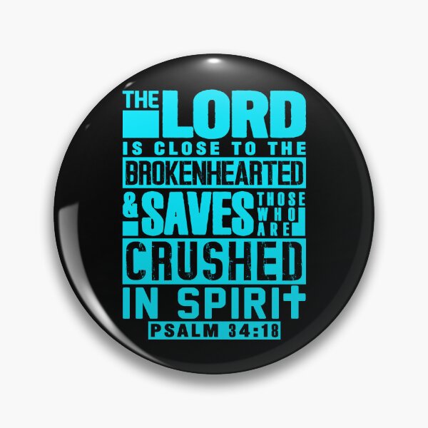 Item preview, Psalm 34:18 The LORD Is Close To The Brokenhearted designed and sold by plushism.