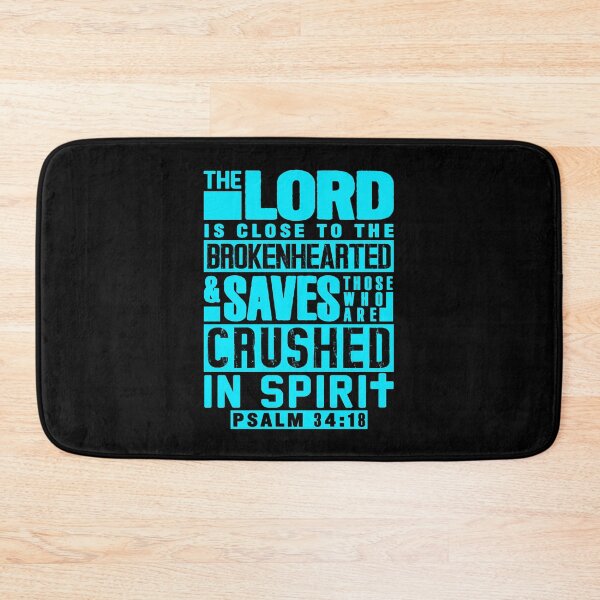 Item preview, Psalm 34:18 The LORD Is Close To The Brokenhearted designed and sold by plushism.