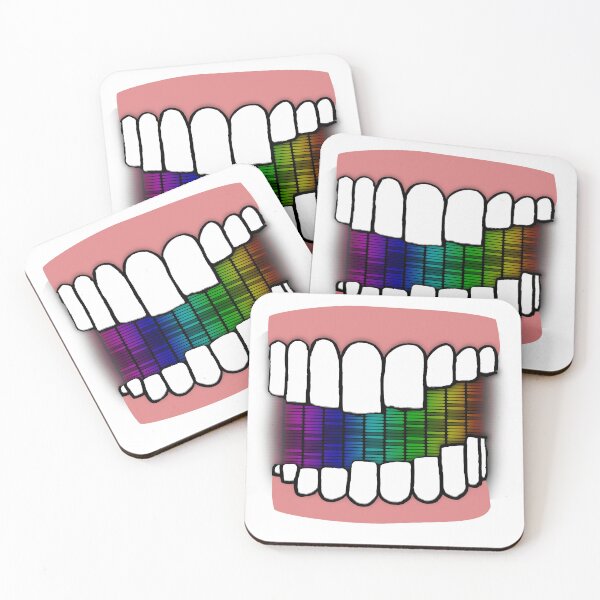 Item preview, Funny teeth - jaw with an equalizer designed and sold by raccoon-shop.
