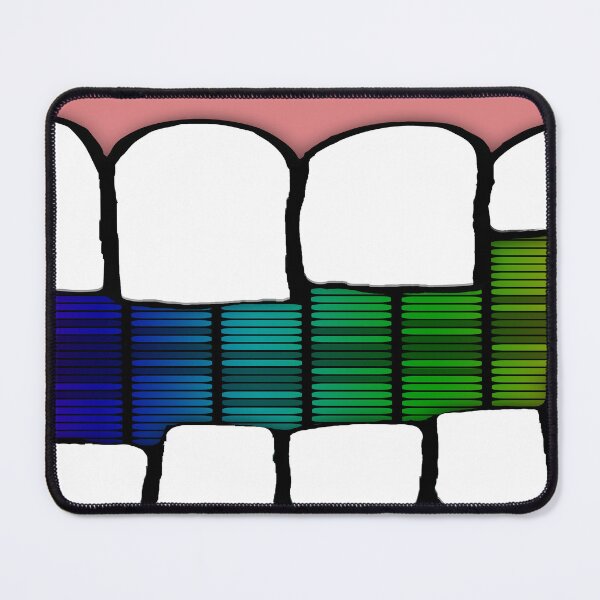 Item preview, Funny teeth - jaw with an equalizer designed and sold by raccoon-shop.