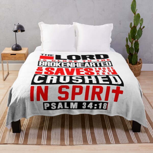 Item preview, Psalm 34:18 The LORD Is Close To The Brokenhearted designed and sold by plushism.