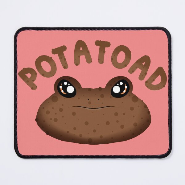 Item preview, Potatoad The Potato Toad (In Pink) designed and sold by Creepy-Cutesie.