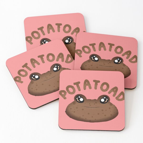 Item preview, Potatoad The Potato Toad (In Pink) designed and sold by Creepy-Cutesie.