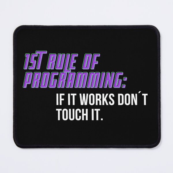 Item preview, First rule of programming designed and sold by traum-shirts.