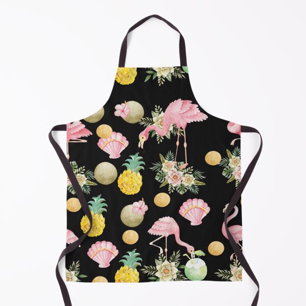 Item preview, Funny Summer Patterns With Flamingos And Pineapples designed and sold by fatydesignspace.