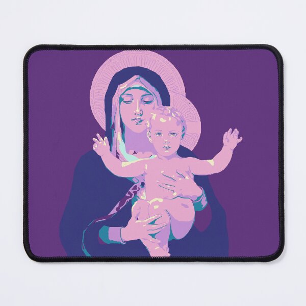 Item preview, Virgin Mary and Child designed and sold by StudioCitrine.