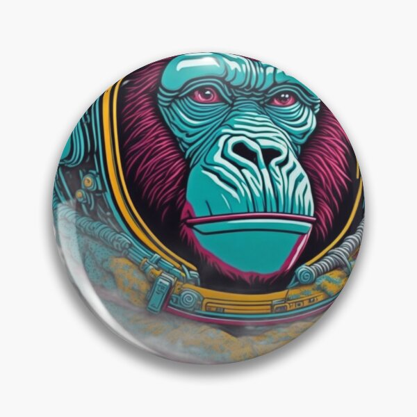 Item preview, Ape in Space Suit designed and sold by PC-artist.