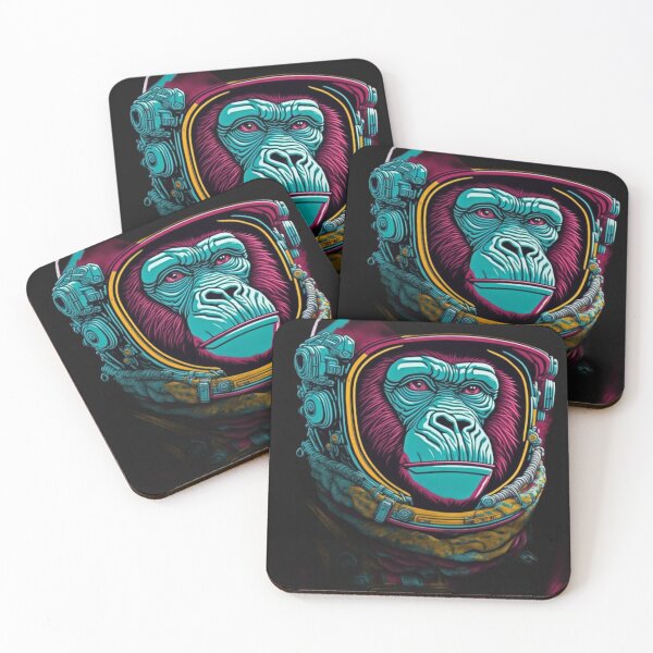 Item preview, Ape in Space Suit designed and sold by PC-artist.