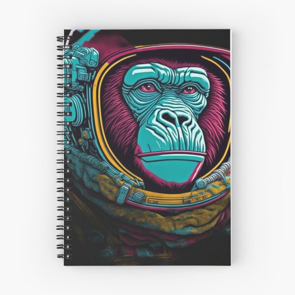 Item preview, Ape in Space Suit designed and sold by PC-artist.