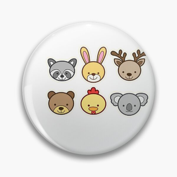 Item preview, 6 animals sticker pack! designed and sold by Stickers N More.