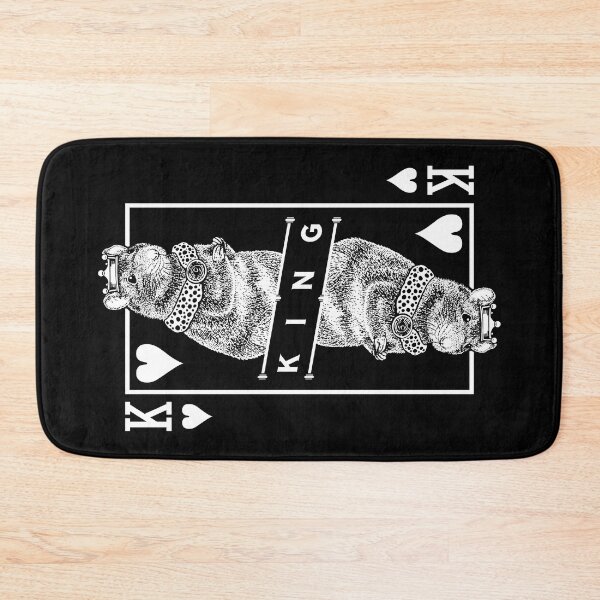 Item preview, Fancy Rat Lover King Of Hearts Funny Pet Rodent Pop Art designed and sold by GrandeDuc.