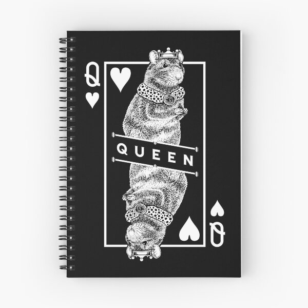 Item preview, Fancy Rat Lover Queen Of Hearts Funny Pet Rodent Pop Art designed and sold by GrandeDuc.