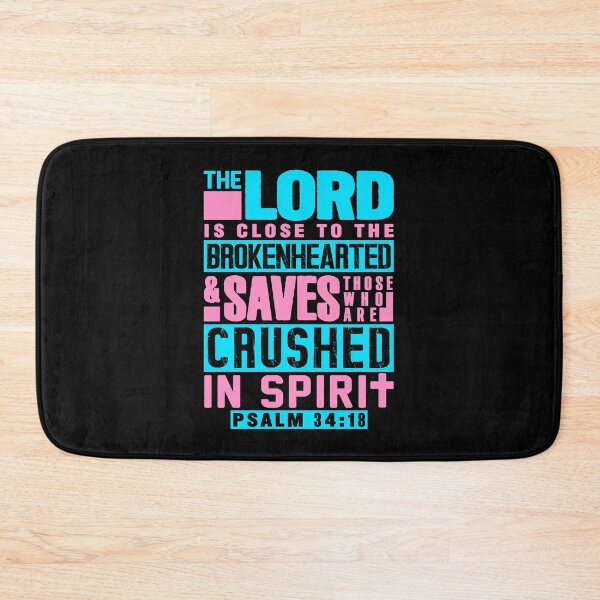Item preview, Psalm 34:18 The LORD Is Close To The Brokenhearted designed and sold by plushism.