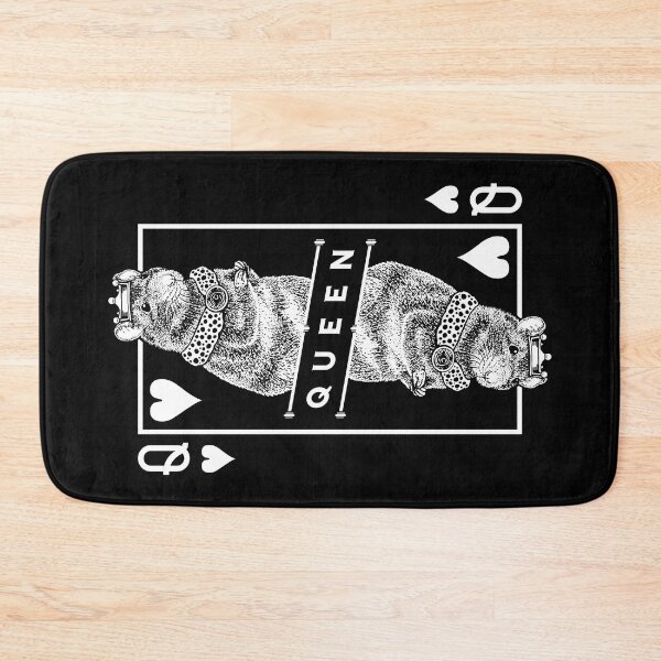 Item preview, Fancy Rat Lover Queen Of Hearts Funny Pet Rodent Pop Art designed and sold by GrandeDuc.