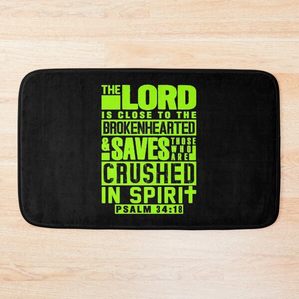 Item preview, Psalm 34:18 The LORD Is Close To The Brokenhearted designed and sold by plushism.