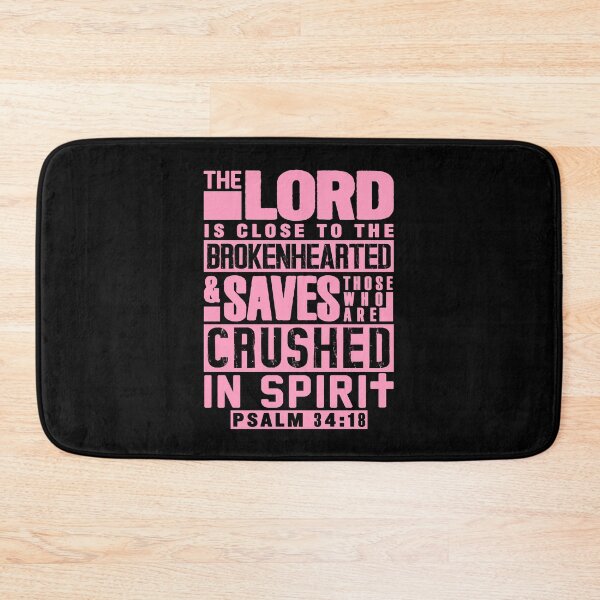 Item preview, Psalm 34:18 The LORD Is Close To The Brokenhearted designed and sold by plushism.