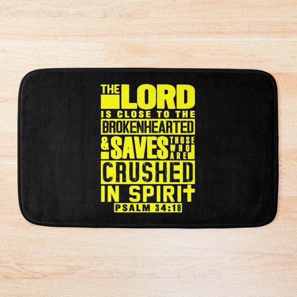 Item preview, Psalm 34:18 The LORD Is Close To The Brokenhearted designed and sold by plushism.