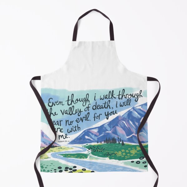 Item preview, Psalm 23:4 Mountains and Valleys - Even though I walk through the valley of death designed and sold by Steph Calvert Art.