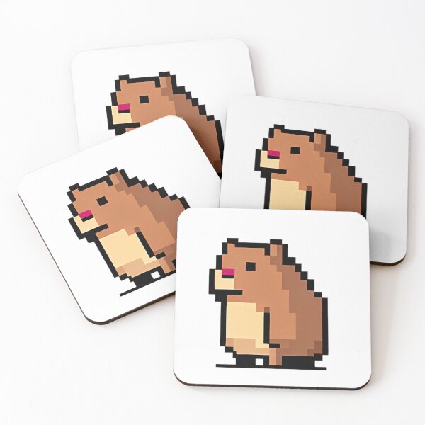 Item preview, Pixelated Capybara Adventure designed and sold by PetPrintPalace.