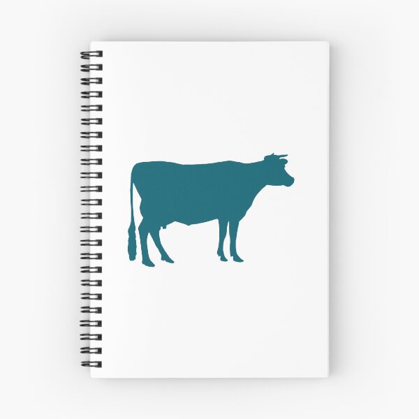 Item preview, Cow: Blue, Dark Teal designed and sold by Jared Davies.