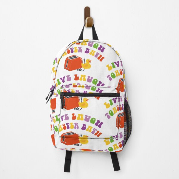 Item preview, Live laugh toaster bath designed and sold by remerasnerdas.